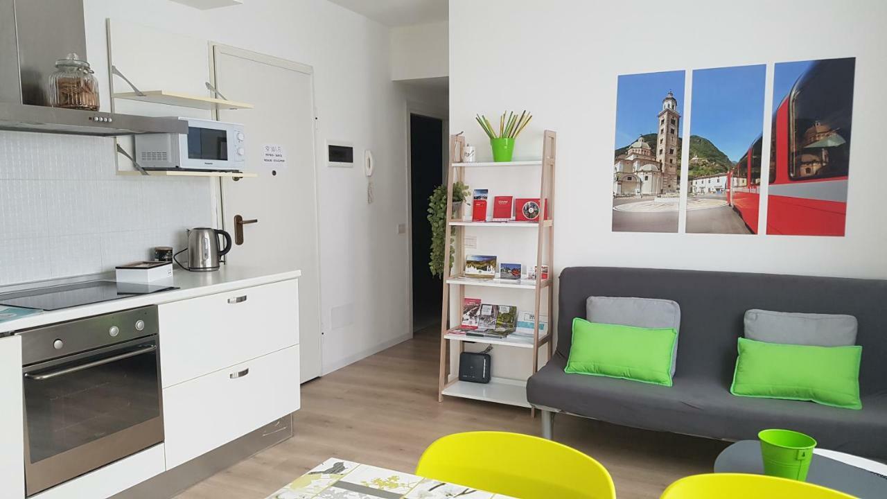 Apartmán Le Stanze Del Trenino Rosso Tirano Exteriér fotografie