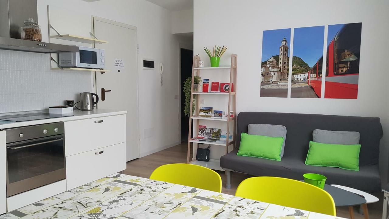 Apartmán Le Stanze Del Trenino Rosso Tirano Exteriér fotografie