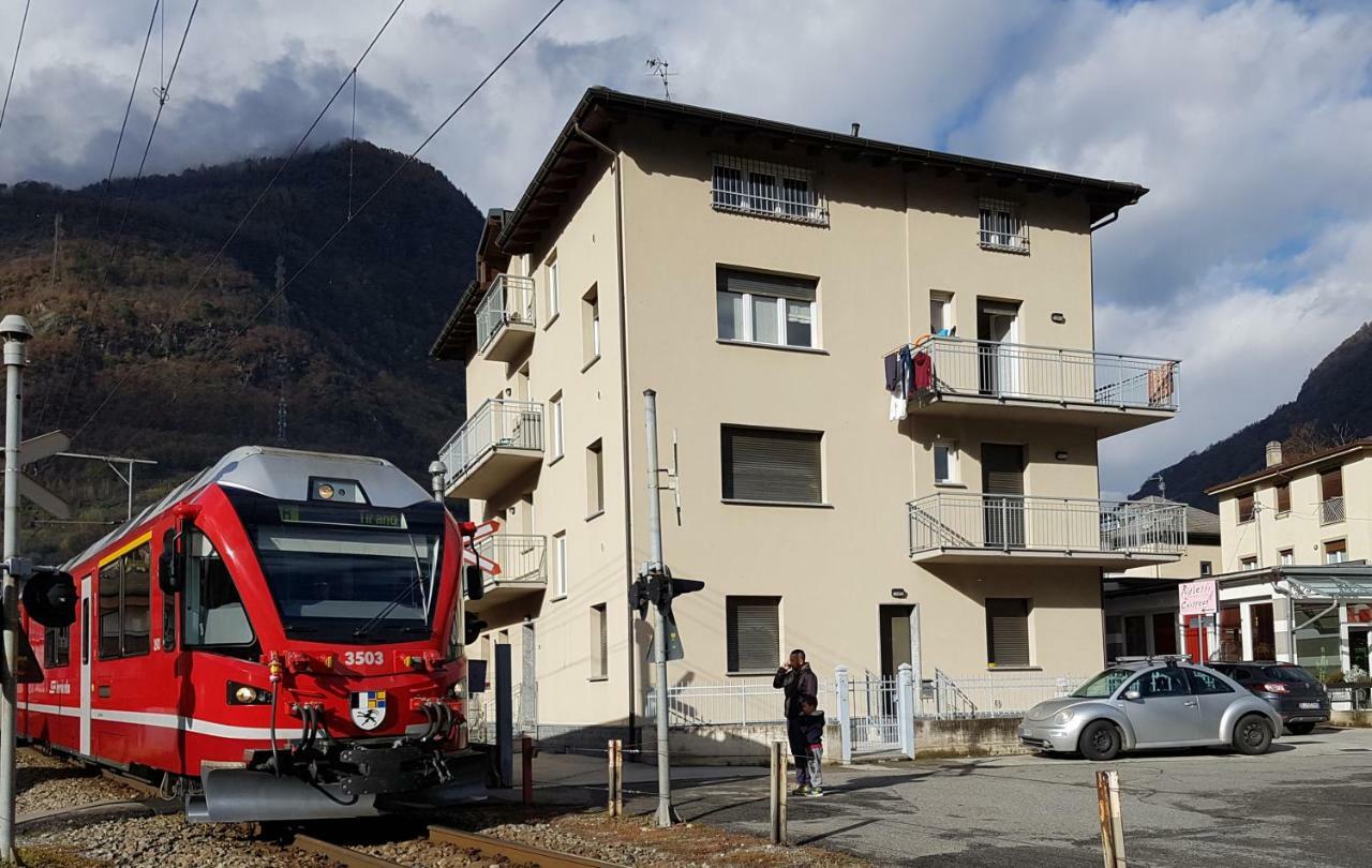 Apartmán Le Stanze Del Trenino Rosso Tirano Exteriér fotografie